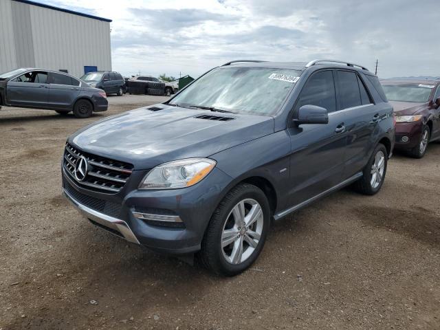 4JGDA5HB4CA026273 - 2012 MERCEDES-BENZ ML 350 4MATIC CHARCOAL photo 1