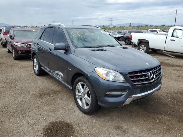 4JGDA5HB4CA026273 - 2012 MERCEDES-BENZ ML 350 4MATIC CHARCOAL photo 4