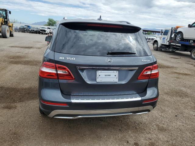 4JGDA5HB4CA026273 - 2012 MERCEDES-BENZ ML 350 4MATIC CHARCOAL photo 6