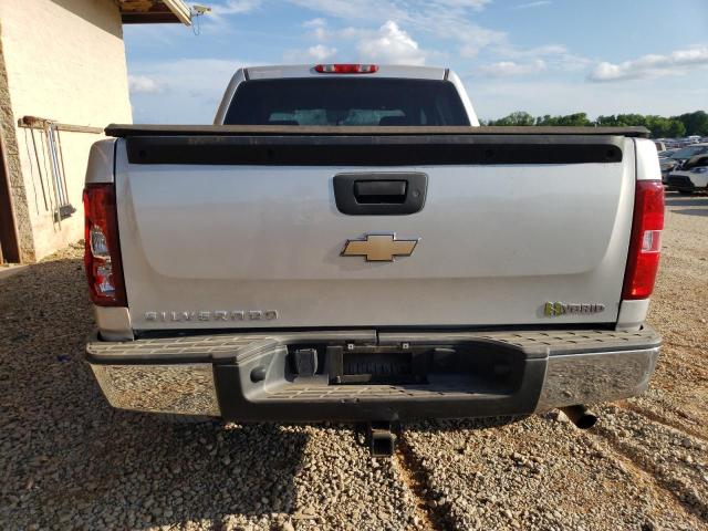 3GCUCUEJ6BG124399 - 2011 CHEVROLET SILVERADO C1500 HYBRID SILVER photo 6