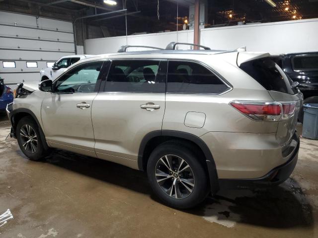 5TDJKRFH5GS239857 - 2016 TOYOTA HIGHLANDER XLE Qızıl foto 2