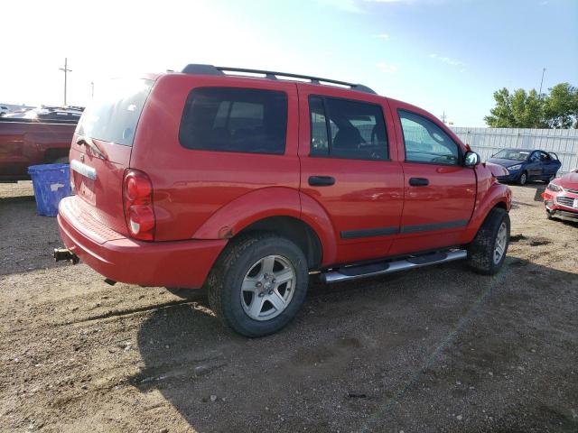 1D4HB48N46F136841 - 2006 DODGE DURANGO SLT RED photo 3