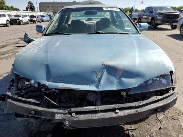 1HGCD5535VA034245 - 1997 HONDA ACCORD LX BLUE photo 5