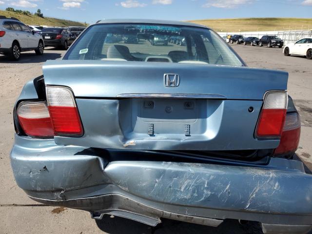 1HGCD5535VA034245 - 1997 HONDA ACCORD LX BLUE photo 6