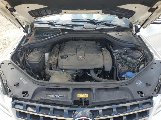 4JGDA5HB3EA364864 - 2014 MERCEDES-BENZ ML 350 4MATIC WHITE photo 11