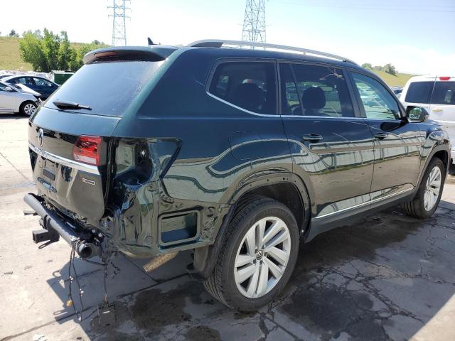1V2BR2CA2MC518757 - 2021 VOLKSWAGEN ATLAS SEL GREEN photo 3