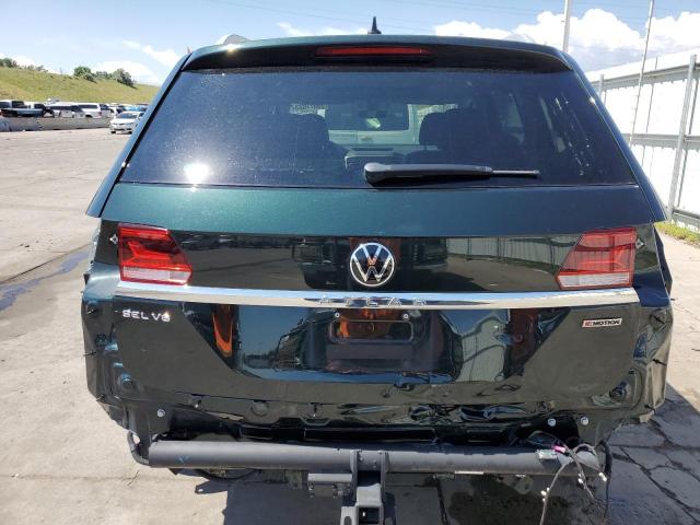1V2BR2CA2MC518757 - 2021 VOLKSWAGEN ATLAS SEL GREEN photo 6