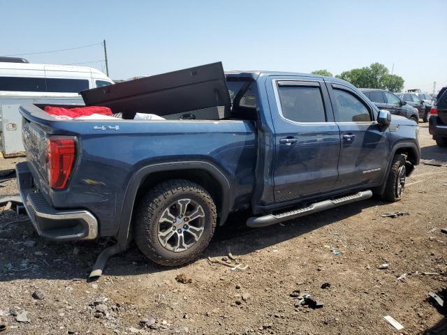 1GTP9BEK1KZ365733 - 2019 GMC SIERRA K1500 SLE BLUE photo 3