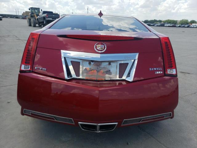 1G6DJ1EDXB0167973 - 2011 CADILLAC CTS PERFORMANCE COLLECTION Bordo fotoğraf 6