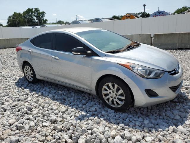 5NPDH4AEXCH061889 - 2012 HYUNDAI ELANTRA GLS SILVER photo 4