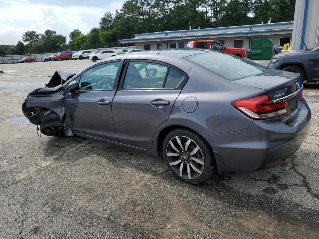 19XFB2F9XEE050635 - 2014 HONDA CIVIC EXL CHARCOAL photo 2