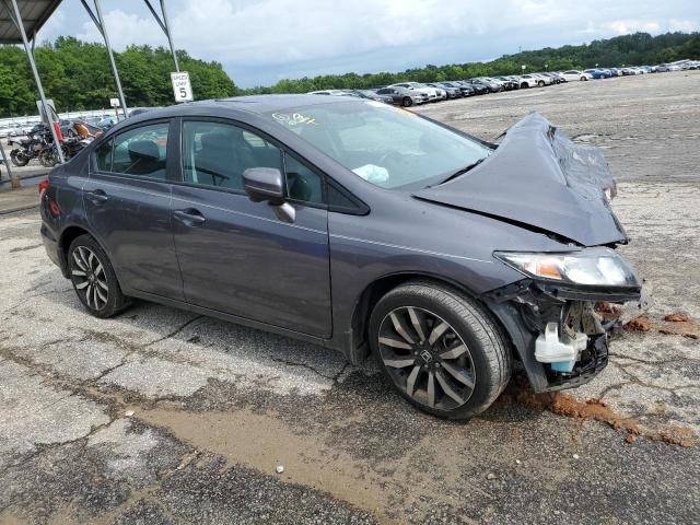 19XFB2F9XEE050635 - 2014 HONDA CIVIC EXL CHARCOAL photo 4