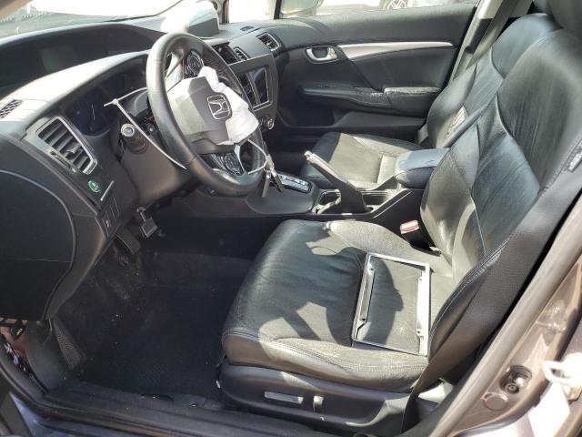 19XFB2F9XEE050635 - 2014 HONDA CIVIC EXL CHARCOAL photo 7