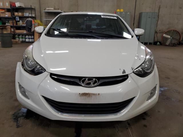 5NPDH4AE7CH077077 - 2012 HYUNDAI ELANTRA GLS WHITE photo 5