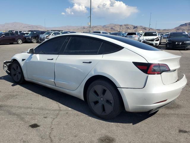5YJ3E1EA9PF605054 - 2023 TESLA MODEL 3 WHITE photo 2