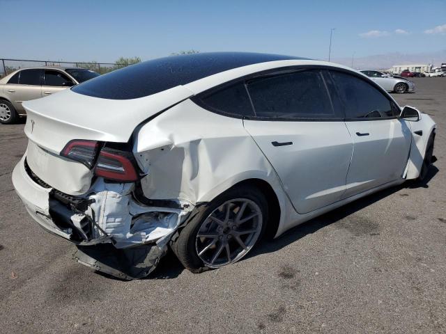 5YJ3E1EA9PF605054 - 2023 TESLA MODEL 3 WHITE photo 3