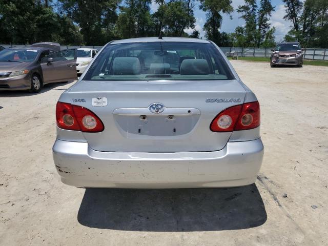 1NXBR32E75Z354005 - 2005 TOYOTA COROLLA CE SILVER photo 6