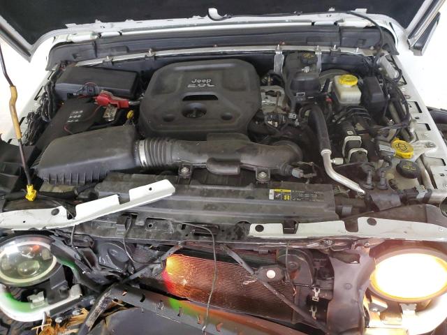 1C4HJXDN8JW324407 - 2018 JEEP WRANGLER U SPORT Blanco foto 11