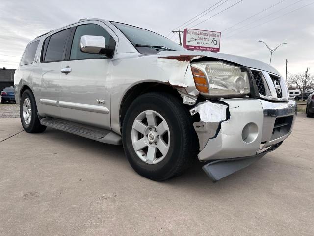 5N1BA08A07N706395 - 2007 NISSAN ARMADA SE SILVER photo 1