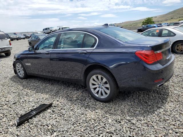 WBAKC8C56AC430392 - 2010 BMW 750 LI XDRIVE BLUE photo 2