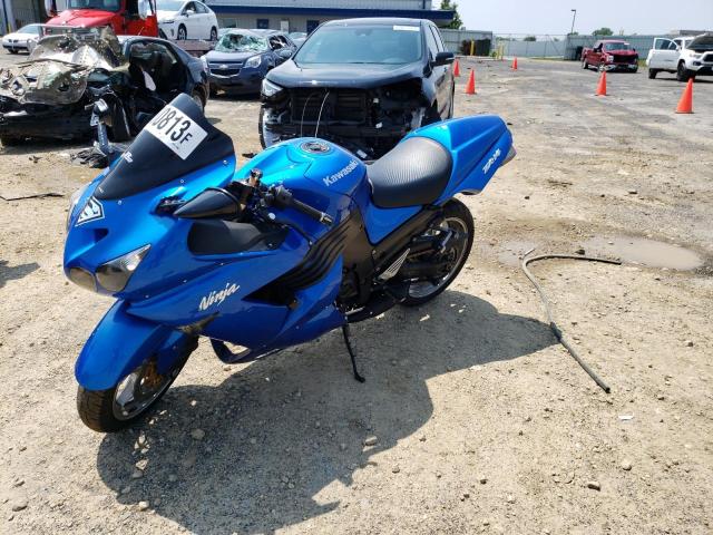 JKBZXNA117A019867 - 2007 KAWASAKI ZX1400 A BLUE photo 2