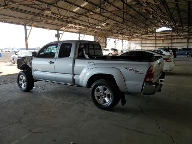 5TETU62N47Z395582 - 2007 TOYOTA TACOMA PRERUNNER ACCESS CAB SILVER photo 2