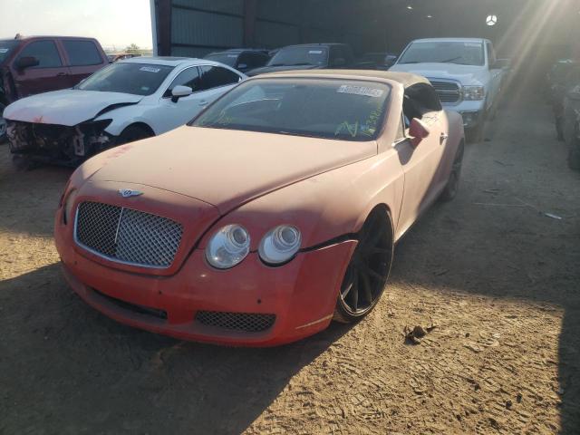 SCBDR33W57C047996 - 2007 BENTLEY CONTINENTA GTC RED photo 2