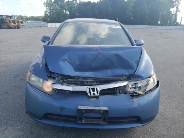 1HGFA15588L009414 - 2008 HONDA CIVIC LX BLUE photo 5