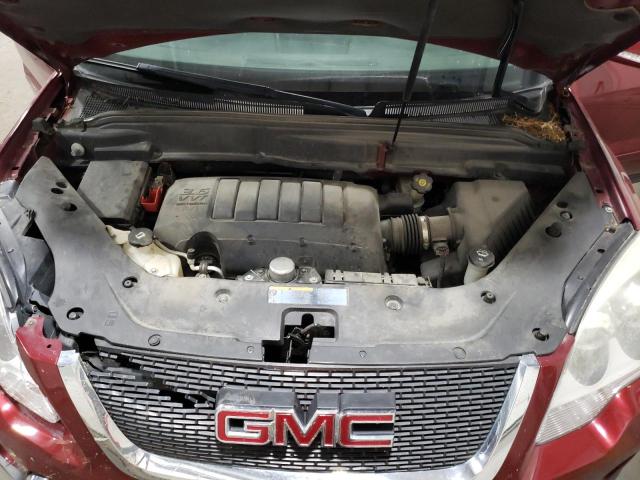 1GKLRNED9AJ235086 - 2010 GMC ACADIA SLT-2 RED photo 12