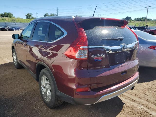 2HKRM4H73GH728400 - 2016 HONDA CR-V EXL MAROON photo 2