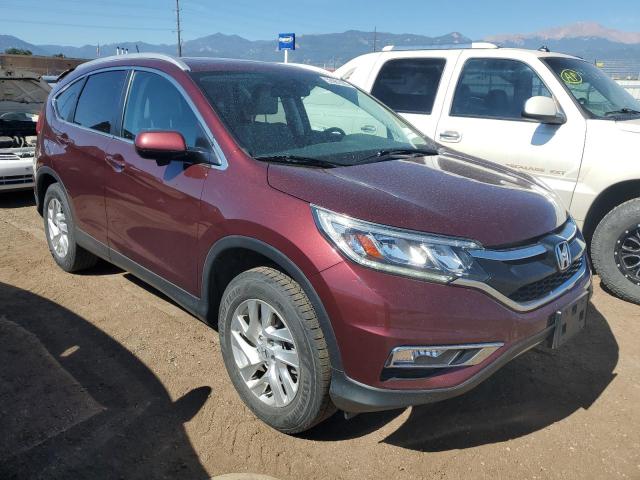 2HKRM4H73GH728400 - 2016 HONDA CR-V EXL MAROON photo 4