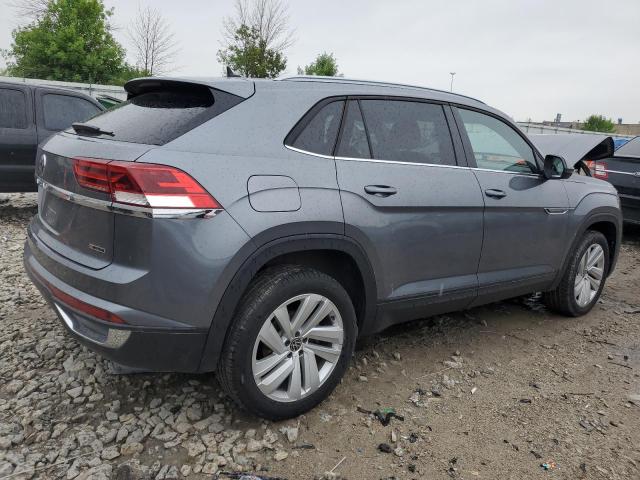 1V26E2CA0LC210000 - 2020 VOLKSWAGEN ATLAS CROS SE Gris photo 3