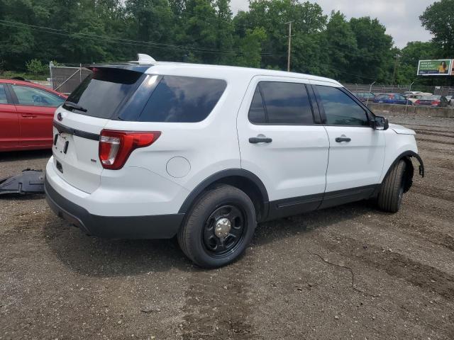 1FM5K8ARXHGA04681 - 2017 FORD EXPLORER POLICE INTERCEPTOR თეთრი ფოტო 3