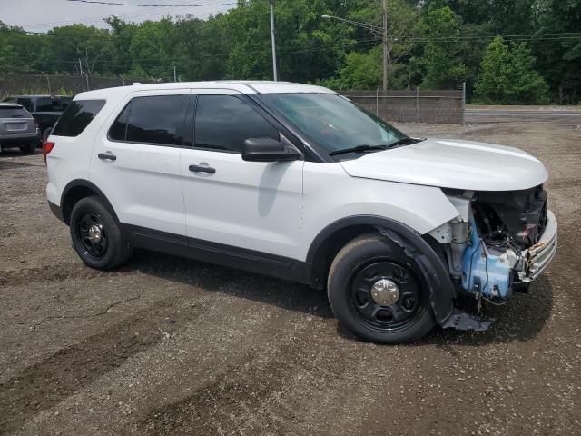1FM5K8ARXHGA04681 - 2017 FORD EXPLORER POLICE INTERCEPTOR თეთრი ფოტო 4