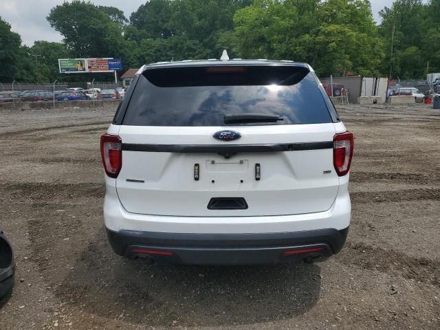 1FM5K8ARXHGA04681 - 2017 FORD EXPLORER POLICE INTERCEPTOR თეთრი ფოტო 6