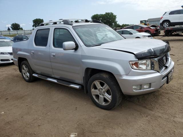 5FPYK1F52AB001344 - 2010 HONDA RIDGELINE RTL SILVER photo 4