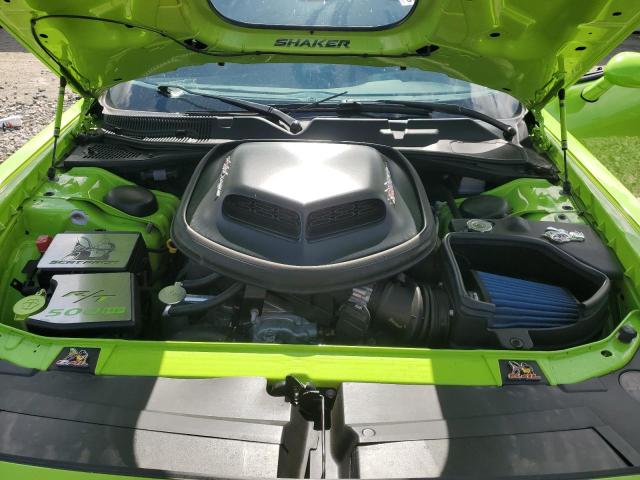 2C3CDZFJ8KH625478 - 2019 DODGE CHALLENGER R/T SCAT PACK GREEN photo 11