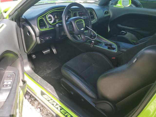 2C3CDZFJ8KH625478 - 2019 DODGE CHALLENGER R/T SCAT PACK GREEN photo 8