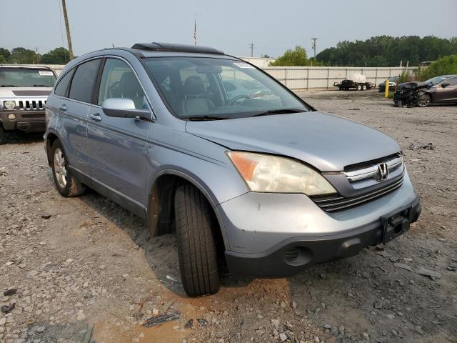 5J6RE38728L004910 - 2008 HONDA CR-V EXL BLUE photo 4