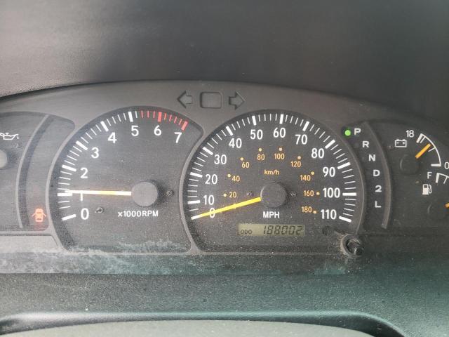 5TBRT34131S153420 - 2001 TOYOTA TUNDRA ACCESS CAB შავი ფოტო 9