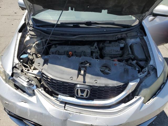 19XFB2F97FE255587 - 2015 HONDA CIVIC EXL SILVER photo 11