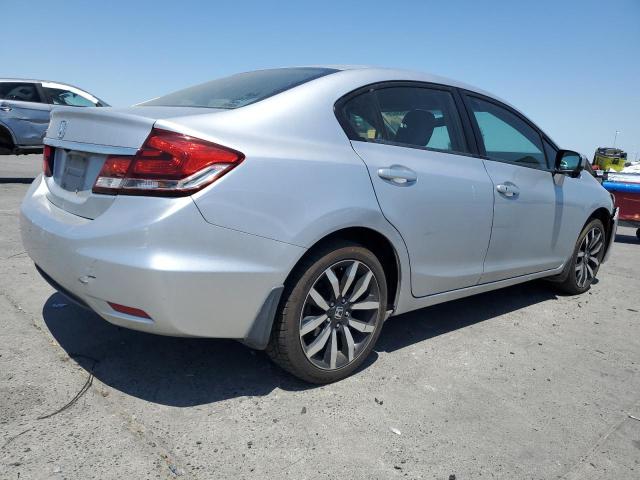 19XFB2F97FE255587 - 2015 HONDA CIVIC EXL SILVER photo 3