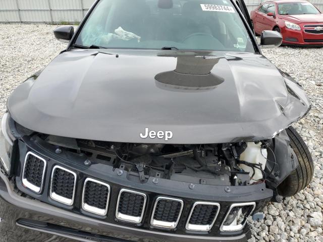 3C4NJDCB8JT163488 - 2018 JEEP COMPASS LIMITED GRAY photo 12