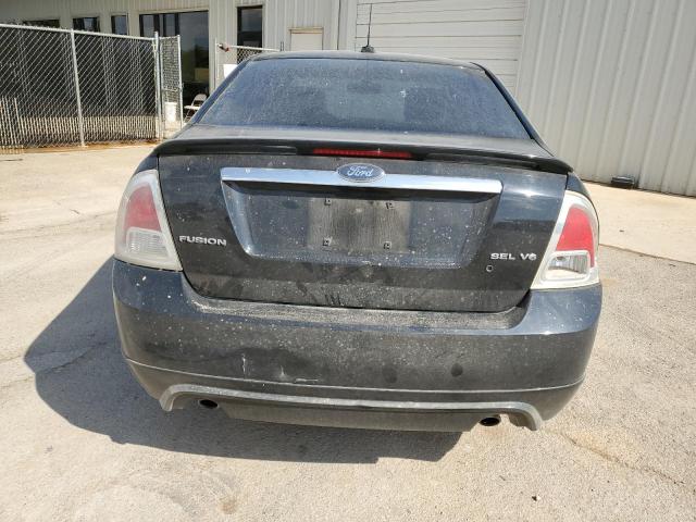 3FAHP08197R140477 - 2007 FORD FUSION SEL BLACK photo 6