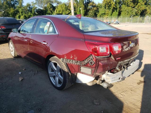1G11G5SX7FF154789 - 2015 CHEVROLET MALIBU LTZ ბურგუნდია ფოტო 3