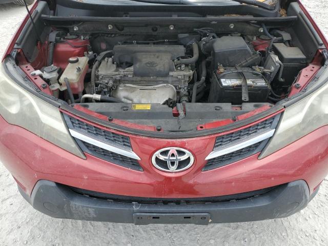 JTMZFREV4EJ023412 - 2014 TOYOTA RAV4 LE RED photo 12