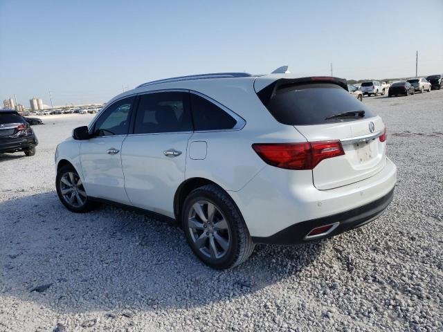 5FRYD3H89EB013162 - 2014 ACURA MDX ADVANCE WHITE photo 2