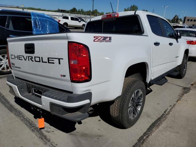 1GCGTDEN6N1184735 - 2022 CHEVROLET COLORADO Z71 WHITE photo 4