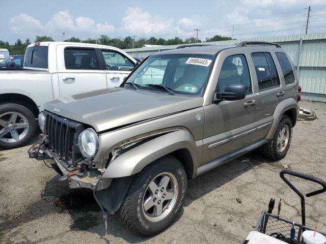 1J4GL38K25W688658 - 2005 JEEP LIBERTY RENEGADE 棕色 照片 1