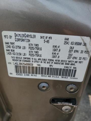 1J4GL38K25W688658 - 2005 JEEP LIBERTY RENEGADE 棕色 照片 12